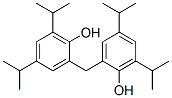 2,2'-methylenebis[4,6-diisopropylphenol] 结构式