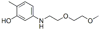 5-[[2-(2-methoxyethoxy)ethyl]amino]-o-cresol 结构式