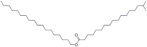 octadecyl isooctadecanoate 结构式