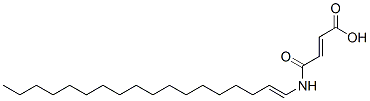 4-(octadecenylamino)-4-oxo-2-butenoic acid 结构式