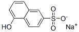 sodium 5-hydroxynaphthalene-2-sulphonate 结构式