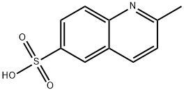 2-METHYLQUINOLINE-6-SULFONIC ACID 结构式