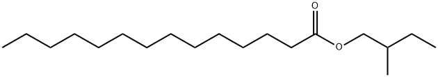2-methylbutyl myristate 结构式