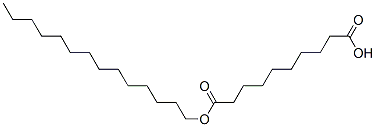 tetradecyl hydrogen sebacate 结构式