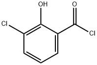 3-chloro-2-hydroxybenzoyl chloride 结构式