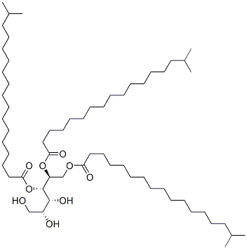 D-glucitol triisooctadecanoate 结构式