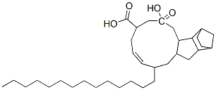 4,4'-[(octahydro-4,7-methano-1H-indenediyl)dimethylene] hydrogen 2-octadecenylsuccinate 结构式