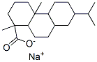 sodium tetradecahydro-7-isopropyl-1,4a-dimethylphenanthren-1-carboxylate 结构式