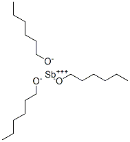 antimony tri(hexanolate) 结构式