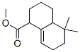 methyl octahydro-5,5-dimethyl-1-naphthoate  结构式