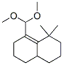 8-(dimethoxymethyl)octahydro-1,1-dimethylnaphthalene 结构式