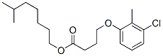 6-methylheptyl 4-(chloro-2-methylphenoxy)butyrate 结构式