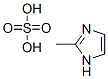 2-methyl-1H-imidazole sulphate 结构式