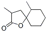 3,6-dimethyl-1-oxaspiro[4.5]decan-2-one 结构式