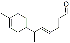 6-(4-methyl-3-cyclohexen-1-yl)hept-4-enal 结构式
