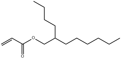 2-butyloctyl acrylate 结构式