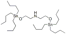 2-[(tributylstannyl)oxy]-N-[2-[(tributylstannyl)oxy]ethyl]ethylamine 结构式