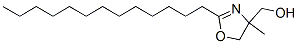 4-methyl-2-tridecyl-2-oxazoline-4-methanol 结构式