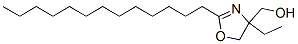 4-ethyl-2-tridecyl-2-oxazoline-4-methanol  结构式