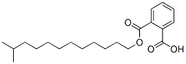 isotridecyl hydrogen phthalate  结构式