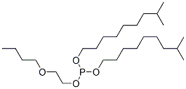 2-butoxyethyl diisodecyl phosphite 结构式