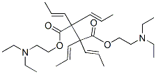 bis[2-(diethylamino)ethyl] tetrapropenylsuccinate 结构式