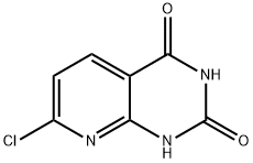 7-氯-1H-吡啶并[2,3-D]嘧啶-2,4-二酮 结构式