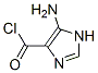 1H-Imidazole-4-carbonyl  chloride,  5-amino- 结构式