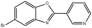 5-BROMO-2-PYRIDIN-3-YL-1,3-BENZOXAZOLE 结构式