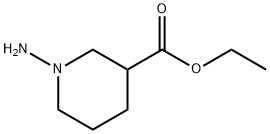 1-氨基-哌啶-3-甲酸乙酯 结构式