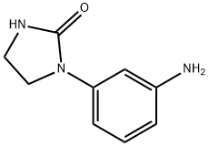 1-(3-AMINOPHENYL)IMIDAZOLIDIN-2-ONE 结构式