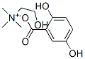 choline 2,5-dihydroxybenzoate 结构式