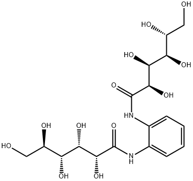 N,N'-o-phenylenebis-D-gluconamide 结构式