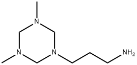 tetrahydro-3,5-dimethyl-1,3,5-triazine-1(2H)-propylamine 结构式