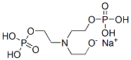 2,2'-[(2-hydroxyethyl)imino]diethyl bis(dihydrogen phosphate), sodium salt 结构式