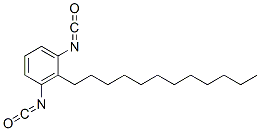 2-dodecyl-1,3-phenylene diisocyanate 结构式