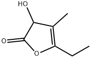 5-ethyl-3-hydroxy-4-methylfuran-2(3H)-one 结构式