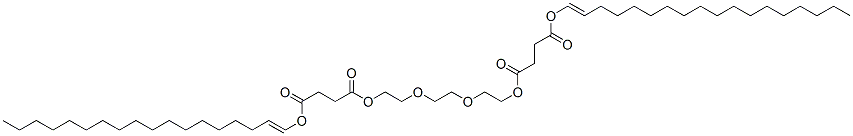 dioctadecenyl-4,15-dioxo-5,8,11,14-tetraoxaoctadecanedioic acid 结构式