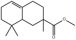 methyl 1,2,3,4,6,7,8,8a-octahydro-2,8,8-trimethyl-2-naphthoate 结构式