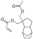 [[(acetoxy)methyl]octahydro-4,7-methano-1H-indenyl]methyl acrylate 结构式