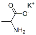 potassium DL-alaninate 结构式