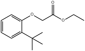 ethyl [2-(1,1-dimethylethyl)phenoxy]acetate 结构式