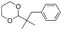 2-(1,1-dimethyl-2-phenylethyl)-1,3-dioxane  结构式