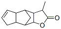 3,3a,4,4a,7,7a,8,8a-octahydro-3-methyl-4,8-methano-2H-indeno[5,6-b]furan-2-one 结构式