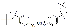 cadmium bis[p-(1,1,3,3-tetramethylbutyl)phenolate] 结构式