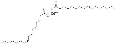 cadmium (Z)-hexadec-9-enoate 结构式