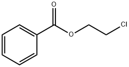 苯甲酸-2-氯乙酯 结构式