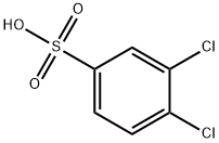 3,4-二氯苯磺酸 结构式