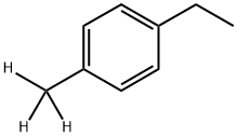 4-ETHYLTOLUENE-ALPHA,ALPHA,ALPHA-D3 结构式