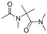 Propanamide,  2-(acetylmethylamino)-N,N,2-trimethyl- 结构式